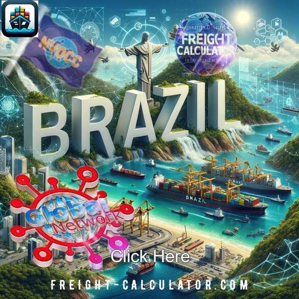 Freight Charges Calculator To BRAZIL