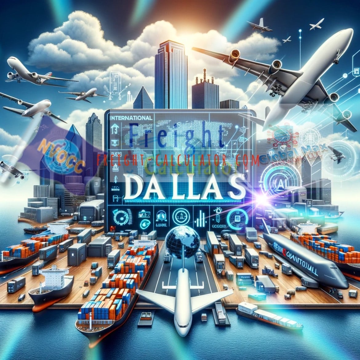 International Shipping Freight Calculator From Dallas