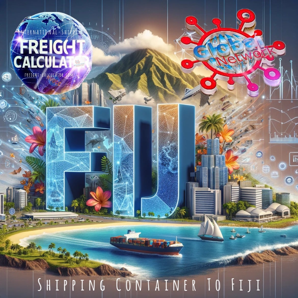 Container Shipping Fiji