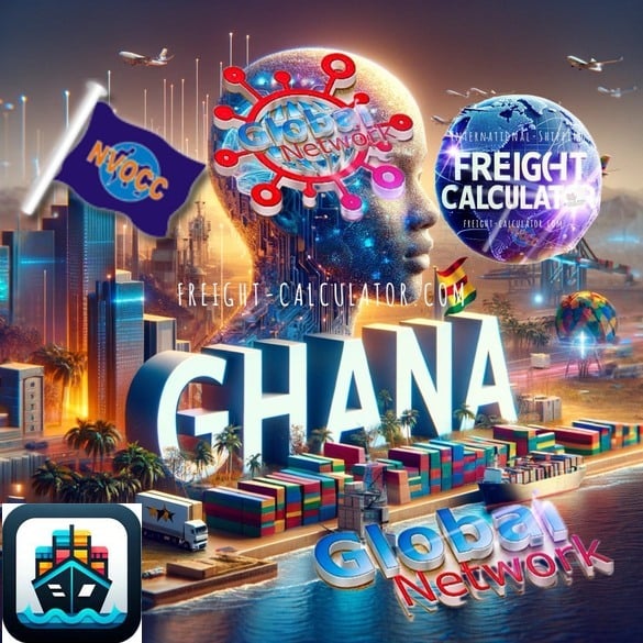 shipping container to Ghana
