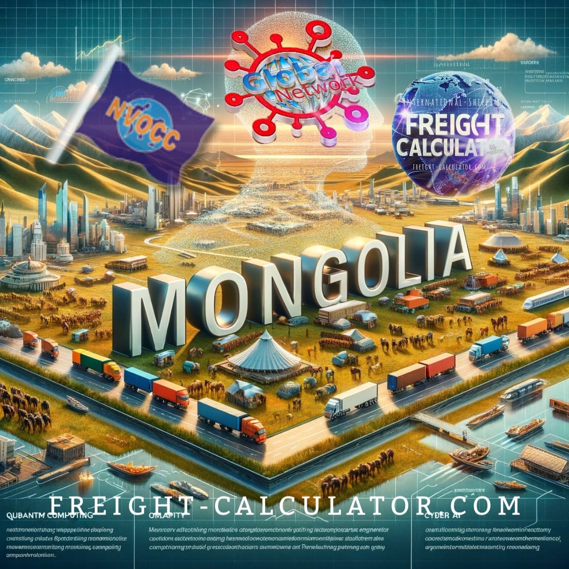 Freight Charges Calculator To MONGOLIA