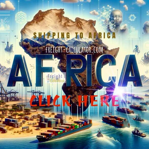 Shipping Freight Calculator to Africa