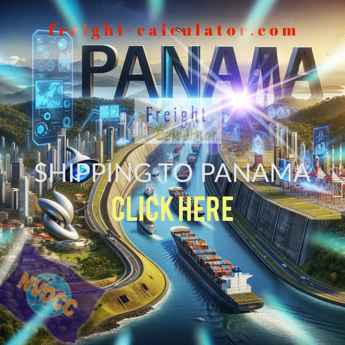 Ocean Container Shipping To Panama Freight Calculator
