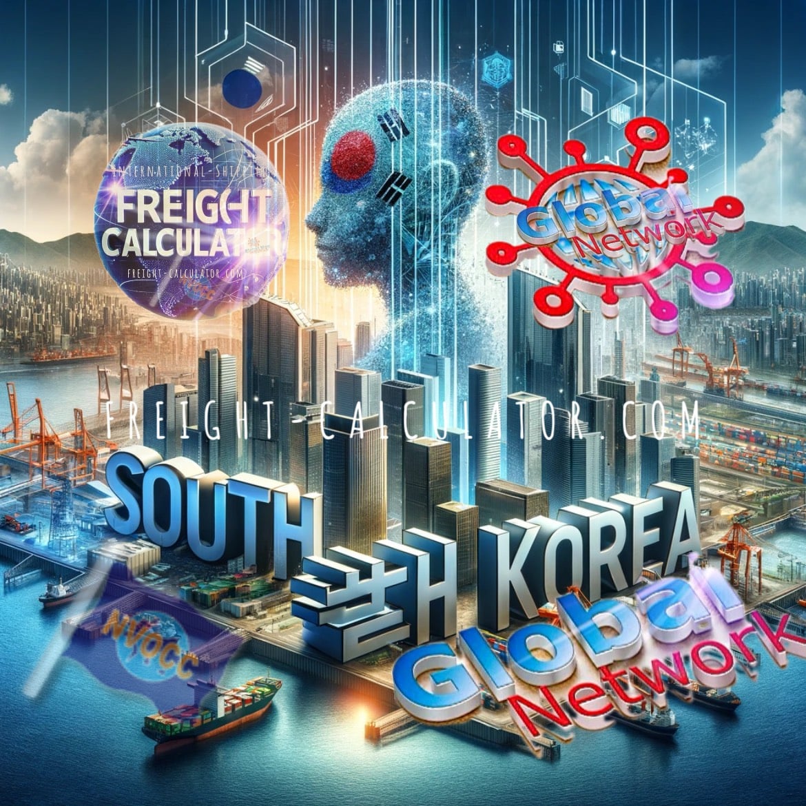 Freight Charges Calculator To SOUTH-KOREA
