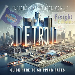 International Shipping From DETROIT