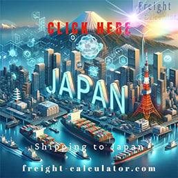 Shipping of Containers To Japan