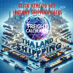 Shipping of Containers To Thailand