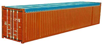 40' x 8'6" Open Top ISO Containers