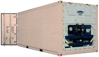 20' x 8'6" Refrigerated (Reefer) ISO Containers
