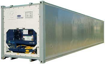 40' x 8'6" Refrigerated (Reefer) ISO Containers
